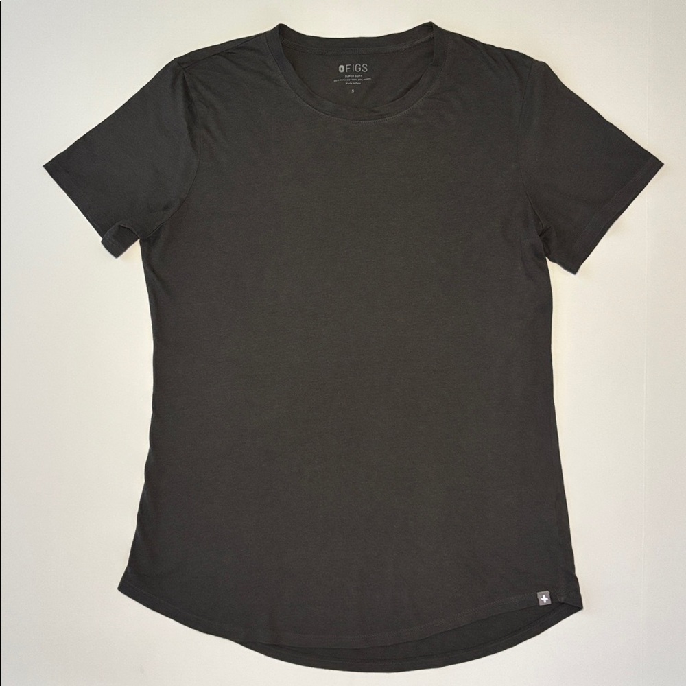Figs Gray Super Soft Short Sleeve Underscrub